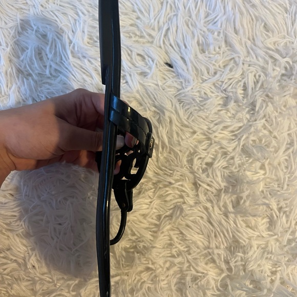 Tory Burch Black Miller Sandals - Picture 7 of 12